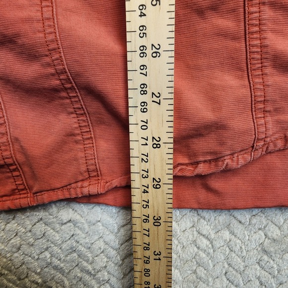 Harley-Davidson Button Down Shirt Men's L Coral Red Cotton An American Legend - Picture 7 of 9